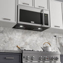 ZLINE 2-Piece Appliance Package - 30-Inch Rangetop and Over-the-Range Microwave with Traditional Handle in Stainless Steel (2KP-RTOTRH30)
