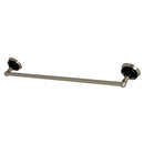 Kingston Brass Water Onyx 24" Single Towel Bar, Brushed Nickel (BA9111BN)
