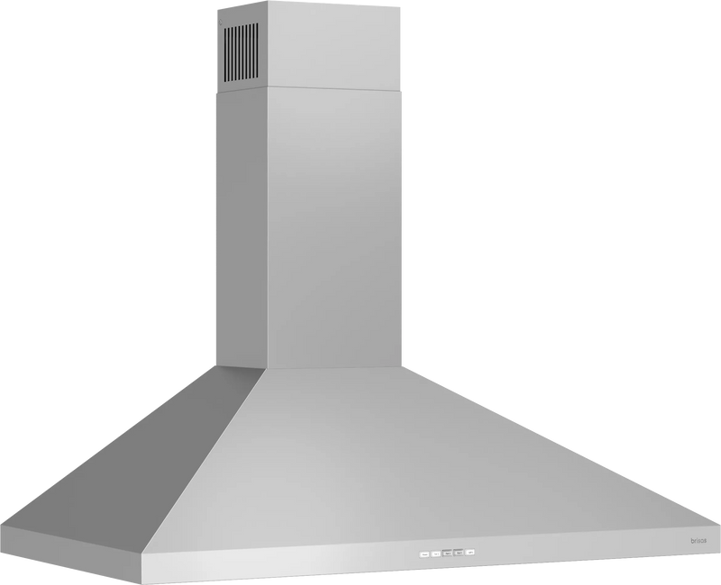 Brisas Traditional Pyramid Wall, 36" in Stainless Steel (BVE-E36CS)