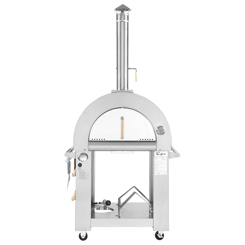 Empava Outdoor Wood Fired Pizza Oven in Stainless Steel (EMPV-PG01)