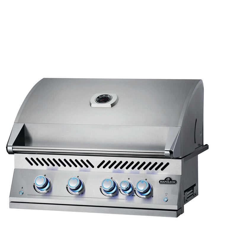 Napoleon 32-Inch 700 Series 32 RB Built-In Propane Gas Grill with Infrared Rear Burner in Stainless Steel (BIG32RBPSS)
