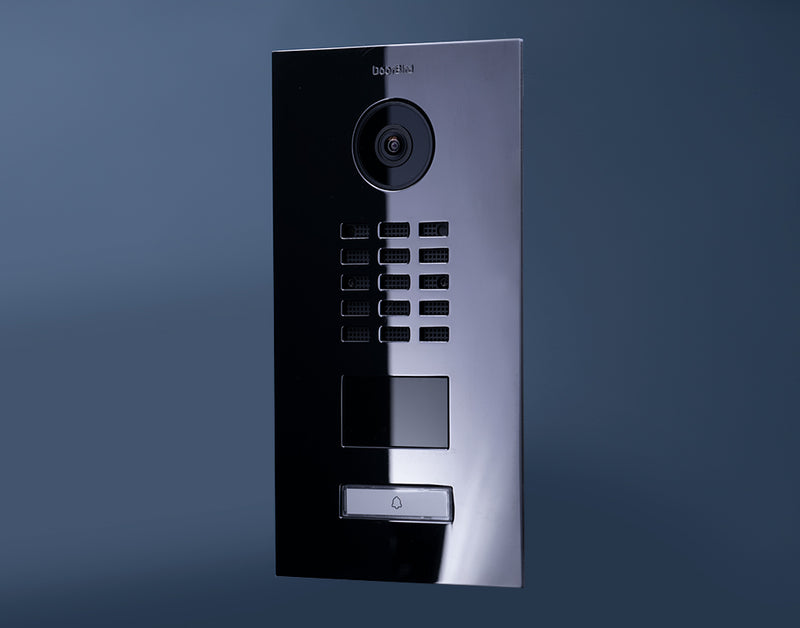DoorBird D2101V IP Video Door Station, 1 Call Button in Titanium
