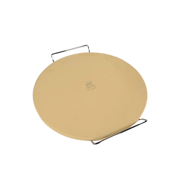 WPPO 15-Inch Pizza Baking Stone with Handles (WKST-15R)
