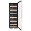 Empava 70-Inch Tall 160 Bottles Freestanding Built-In Dual Zone Wine Cooler (EMPV-WC08D)