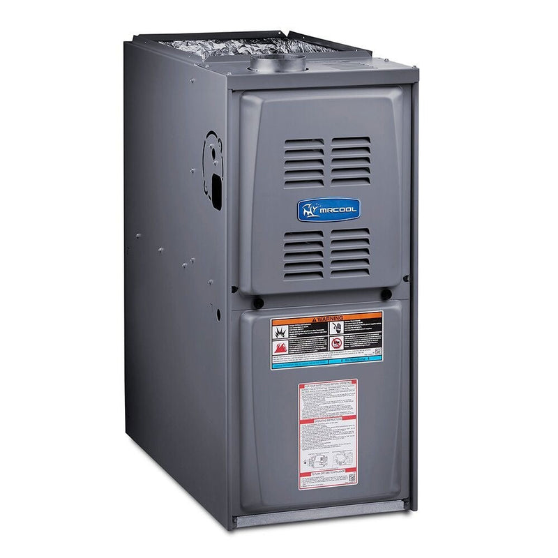 MRCOOL Universal Series - Central Air Conditioner & Gas Furnace Split System - 4-to-5 Ton, 17-to-18 SEER, 48-to-60K BTU, 80% AFUE - 21-Inch Cabinet - UpflowithHorizontal