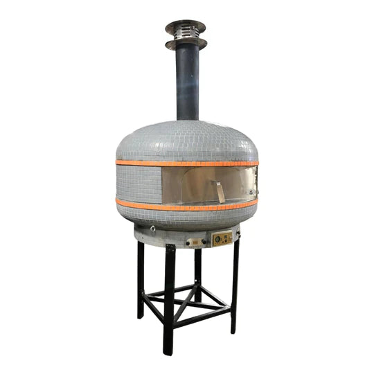 WPPO 40-Inch Lava Digital Controlled Wood Fired Oven withConvection Fan (WKPM-D100)