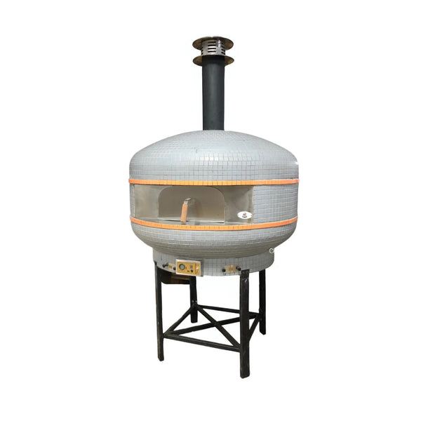 WPPO 48-Inch Lava Digital Controlled Wood Fired Oven withConvection Fan (WKPM-D1200)