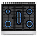 Empava 30-Inch Pro-Style Slide-In Single Oven Gas Range in Stainless Steel (EMPV-30GR10)