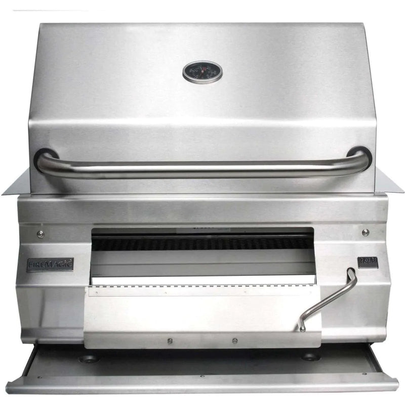 Fire Magic Legacy 30-Inch Freestanding Charcoal Grill With Smoker Oven/Hood (24-SC01C-61)