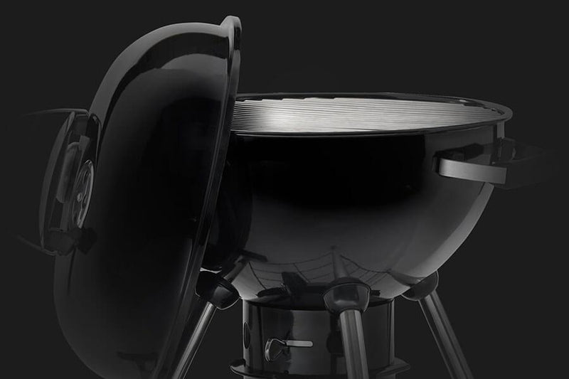Napoleon 18-Inch Portable Charcoal Kettle Grill in Black (NK18K-LEG-1)