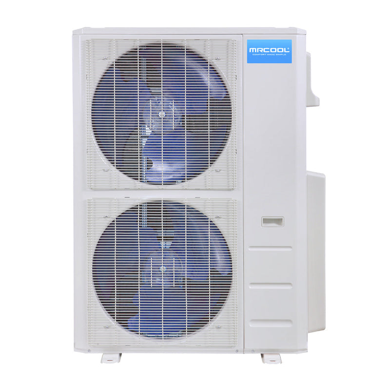 MRCOOL DIY 4th Gen Mini Split - 5-Zone 48,000 BTU Ductless Air Conditioner and Heat Pump with 9K + 9K + 9K + 9K + 9K Air Handlers, 16 ft. Line Sets, and Install Kit