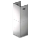 ZLINE 2-Piece 36-Inch Chimney Extension Kit for 10 Ft. to 12 Ft. Ceiling in Stainless Steel (2PCEXT-ALP10WL)