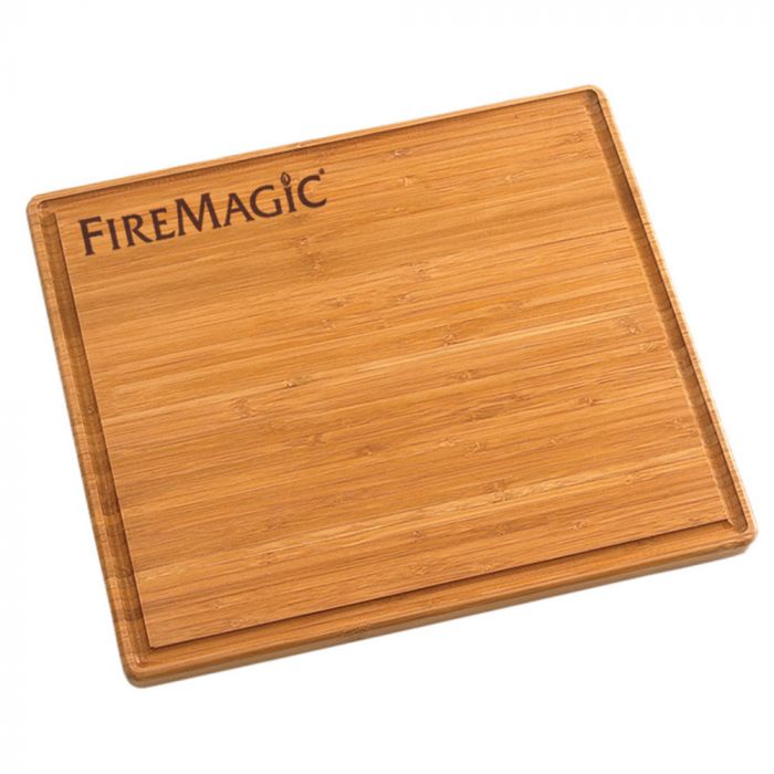 Fire Magic bamboo cutting board, 12-inch rectangular with corner rounded edge