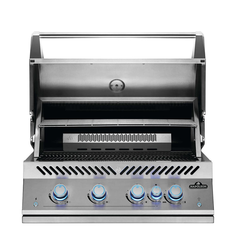 Napoleon 32-Inch 700 Series 32 RB Built-In Propane Gas Grill with Infrared Rear Burner in Stainless Steel (BIG32RBPSS)