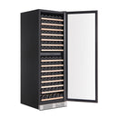 Empava 70-Inch Tall 160 Bottles Freestanding Built-In Dual Zone Wine Cooler (EMPV-WC08D)