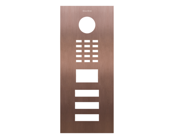 DoorBird Front Panel for D2103V in Bronze