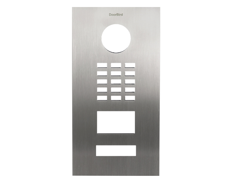 DoorBird Front Panel for D2101V in Stainless Steel V4A