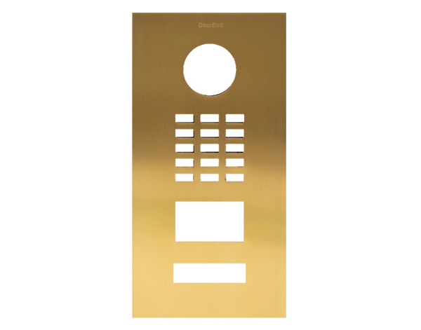 DoorBird Front Panel for D2101V in Gold