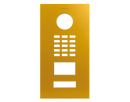 DoorBird Front Panel for D2101V in Golden Yellow, RAL 1004