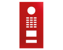 DoorBird Front Panel for D2101V in Pure Red, RAL 3028