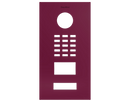 DoorBird Front Panel for D2101V in Claret Violet, RAL 4004