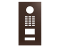 DoorBird Front Panel for D2101V in Nut Brown, RAL 8011