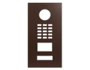 DoorBird Front Panel for D2101V in Nut Brown, RAL 8011