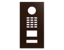 DoorBird Front Panel for D2101V in Mahogany Brown, RAL 8016