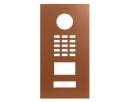 DoorBird Front Panel for D2101V in Orange Brown, RAL 8023