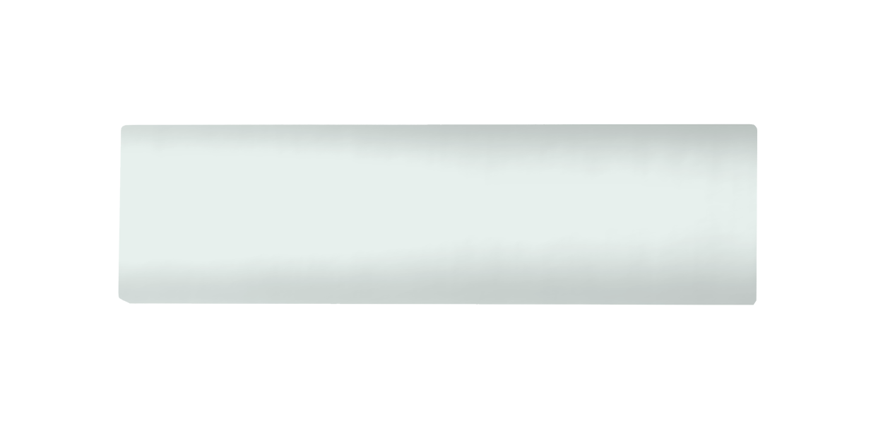 DoorBird traffic white blank doorbell nameplate for D21X one-call button, unengraved