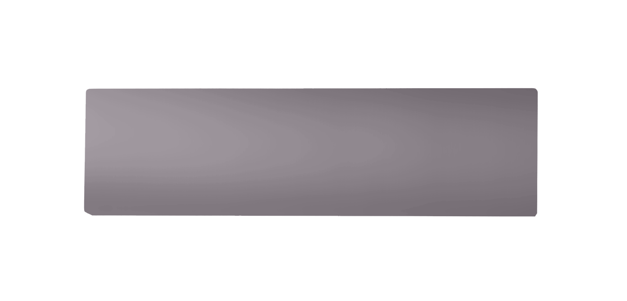 Pastel violet unengraved nameplate for door call button D21X
