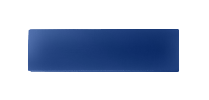 DoorBird Nameplate for One Call Button D21X  in Ultramarine Blue, RAL 5002 - Not Engraved