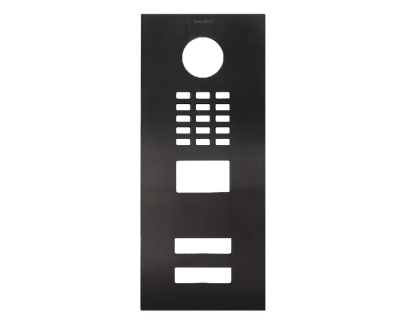 DoorBird Front Panel for D2102V in Titanium Coated Stainless Steel V2A