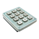 DoorBird Keypad Module for D1101KH Classic, D1101KH Modern, D2101KV, D2102KV, D2101KH, D2101IKH and D2101FPBK in 12 Stainless Steel V4A Keys