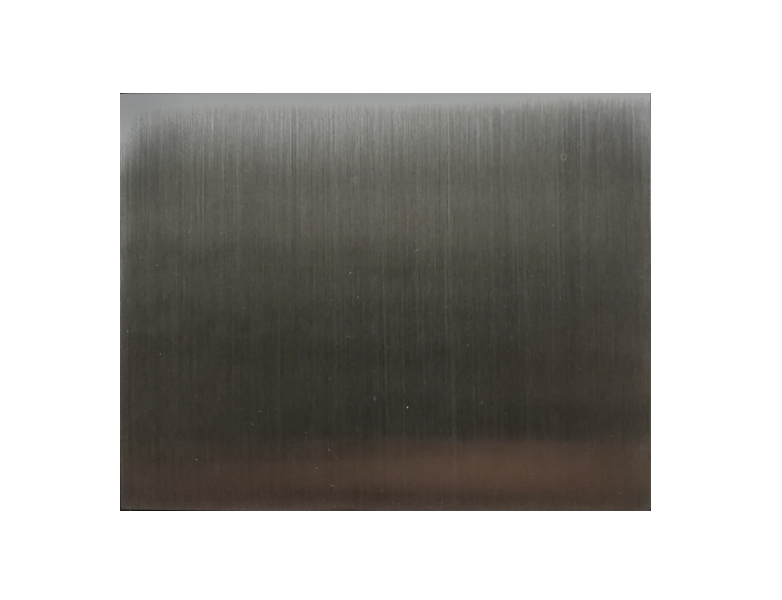 Engravable stainless steel DoorBird panel, brushed metal finish, rectangular plate