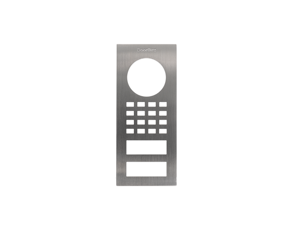 DoorBird Front Panel for D1101V Surface-Mount in Stainless Steel V2A