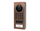 DoorBird D1101V Surface-Mount IP Video Intercom, 1 Call Button in Bronze