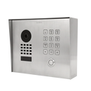 DoorBird D1101KH Classic Surface-Mount IP Video Intercom, 1 Call Button in Stainless Steel V4A