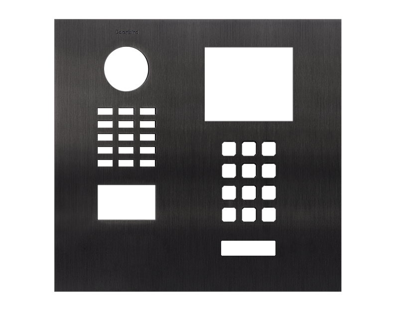 DoorBird Front Panel for D2101XKH in Titanium