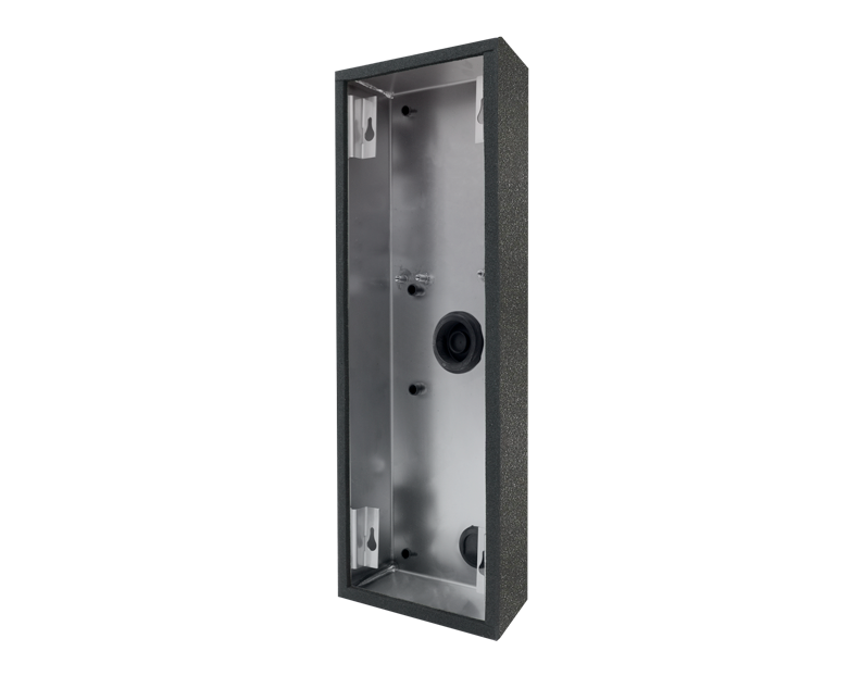 DoorBird D2101KV/D2102FV Fingerprint 50/D2102FV EKEY Surface-Mounting Housing (Backbox) in DB 703 Stainless Steel