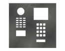 DoorBird Front Panel for D2101XKH in DB 703 Stainless Steel