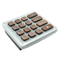 DoorBird Keypad Module for  D21DKV and D21DKH IP in 16 Bronze Keys