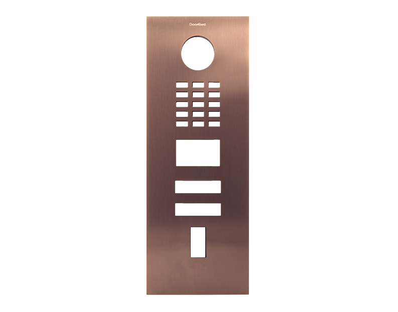 DoorBird Front Panel for D2102FV Fingerprint 50/D2102FV EKEY in Bronze
