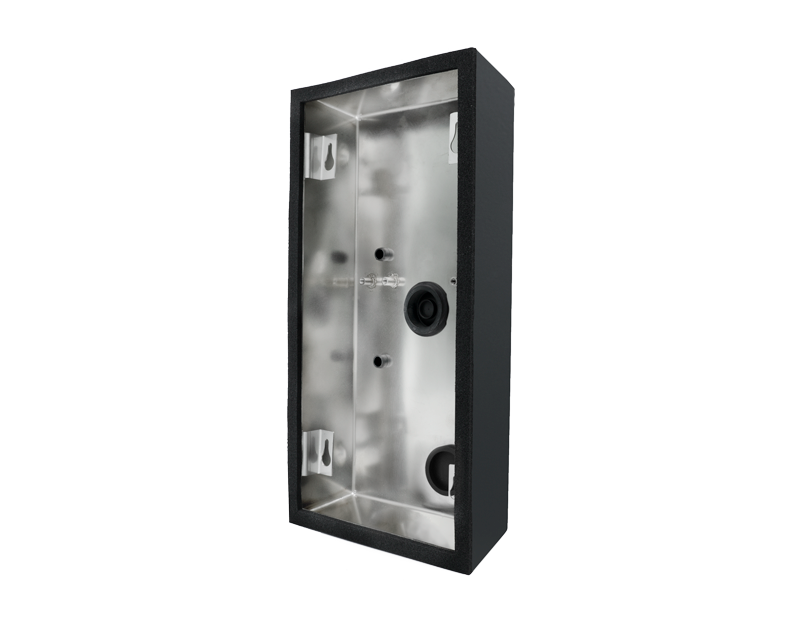 DoorBird D2101V Surface-Mounting Housing (Backbox) in Anthracite Grey, RAL 7016