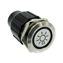 DoorBird Round Light Push Button for D21X Series