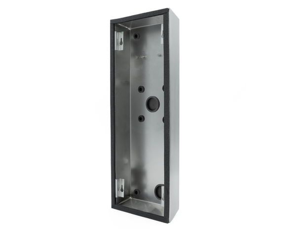 DoorBird D21DKV Surface-Mounting Housing Backbox in Stainless Steel V4A