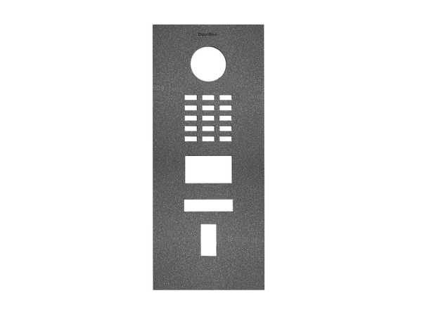 DoorBird Front Panel for D2101FV Fingerprint 50/D2101FV EKEY in DB 703 Stainless Steel