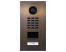 DoorBird D2101V IP Video Door Station, 1 Call Button in Architectural Bronze