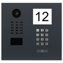 DoorBird D2101IKH IP Video Door Station, 1 Call Button in Anthracite Grey, RAL 7016