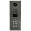 DoorBird D2101KV IP Video Intercom, 1 Call Button in DB 703 Stainless Steel